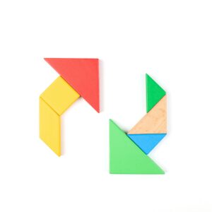Tangram Puzzle Reusable Symbol